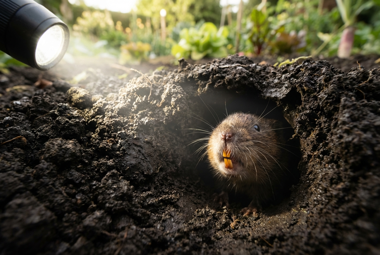 Wühlmäuse im Garten bekämpfen: Komplettleitfaden für Hobbygärtner