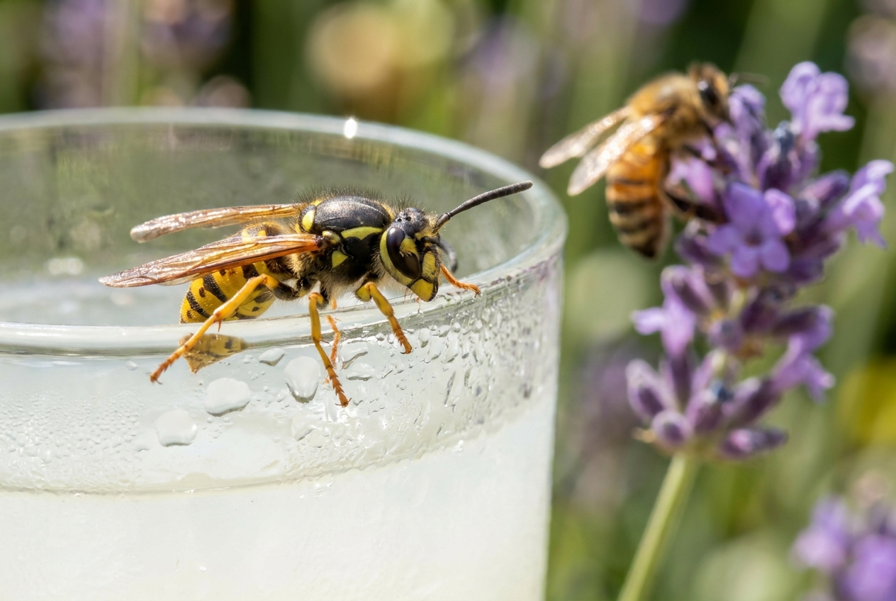Bienen oder Wespen: Unterschiede erkennen und richtig handeln