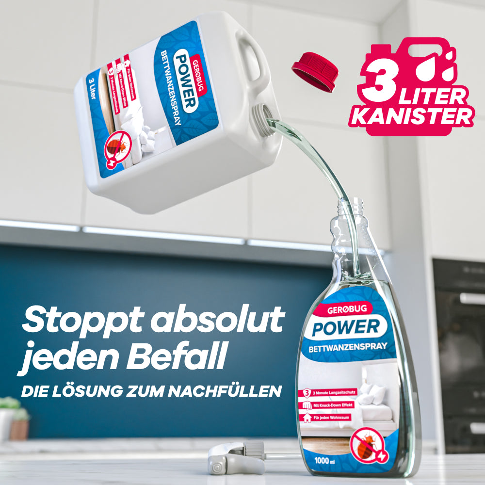 Power Bettwanzen-Spray