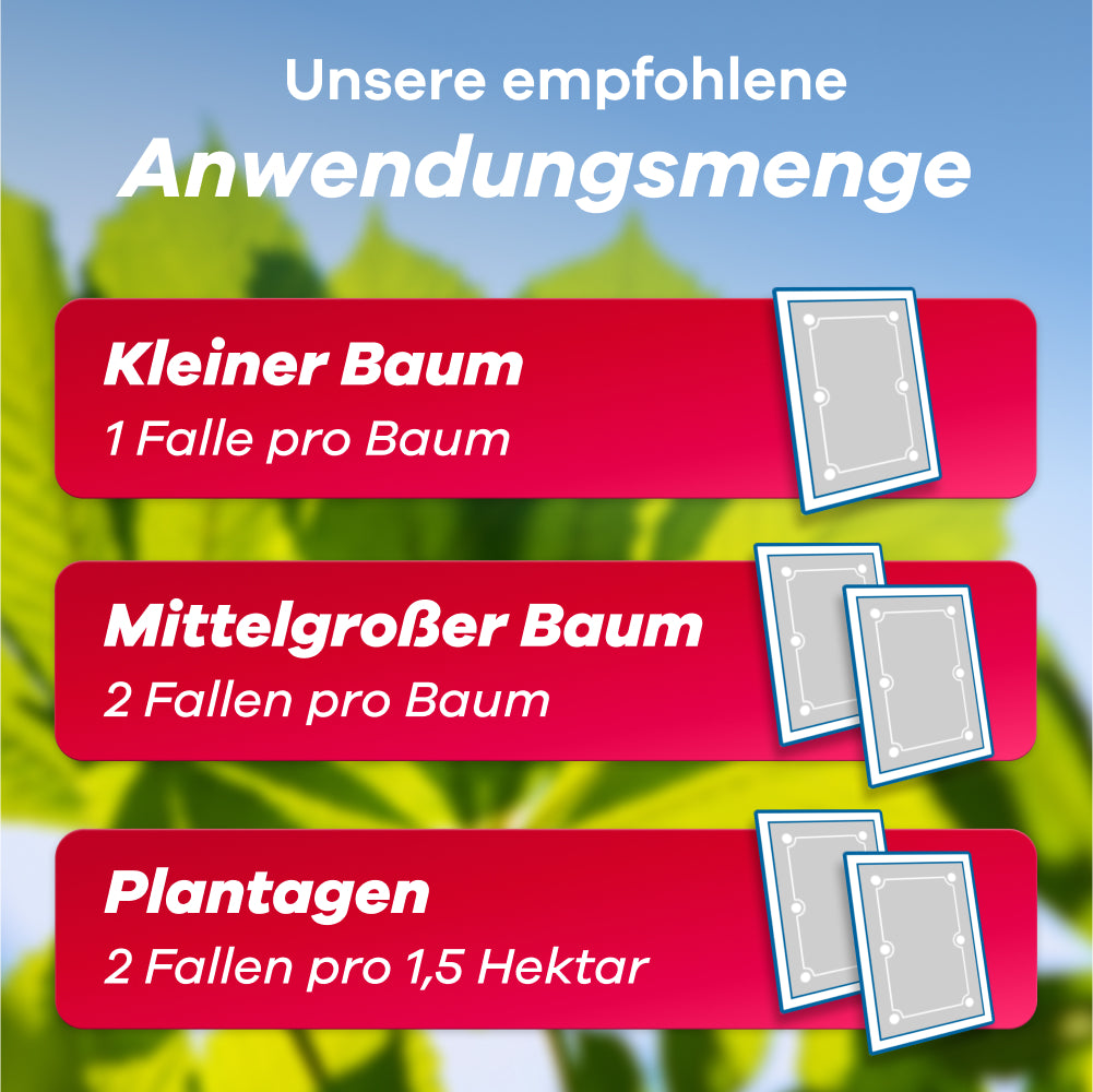 Kastanienminiermotten Pheromonfalle 2 Stk.