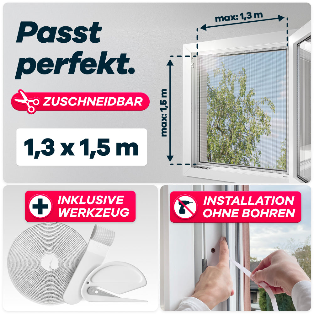 Maße Schutznetz