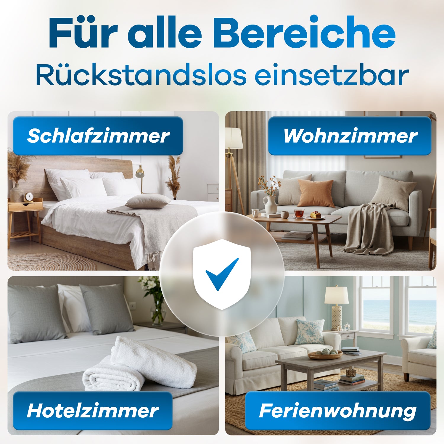 Schlafzimmer, Wohnzimmer, Hotelzimmer, Ferienwohnung
