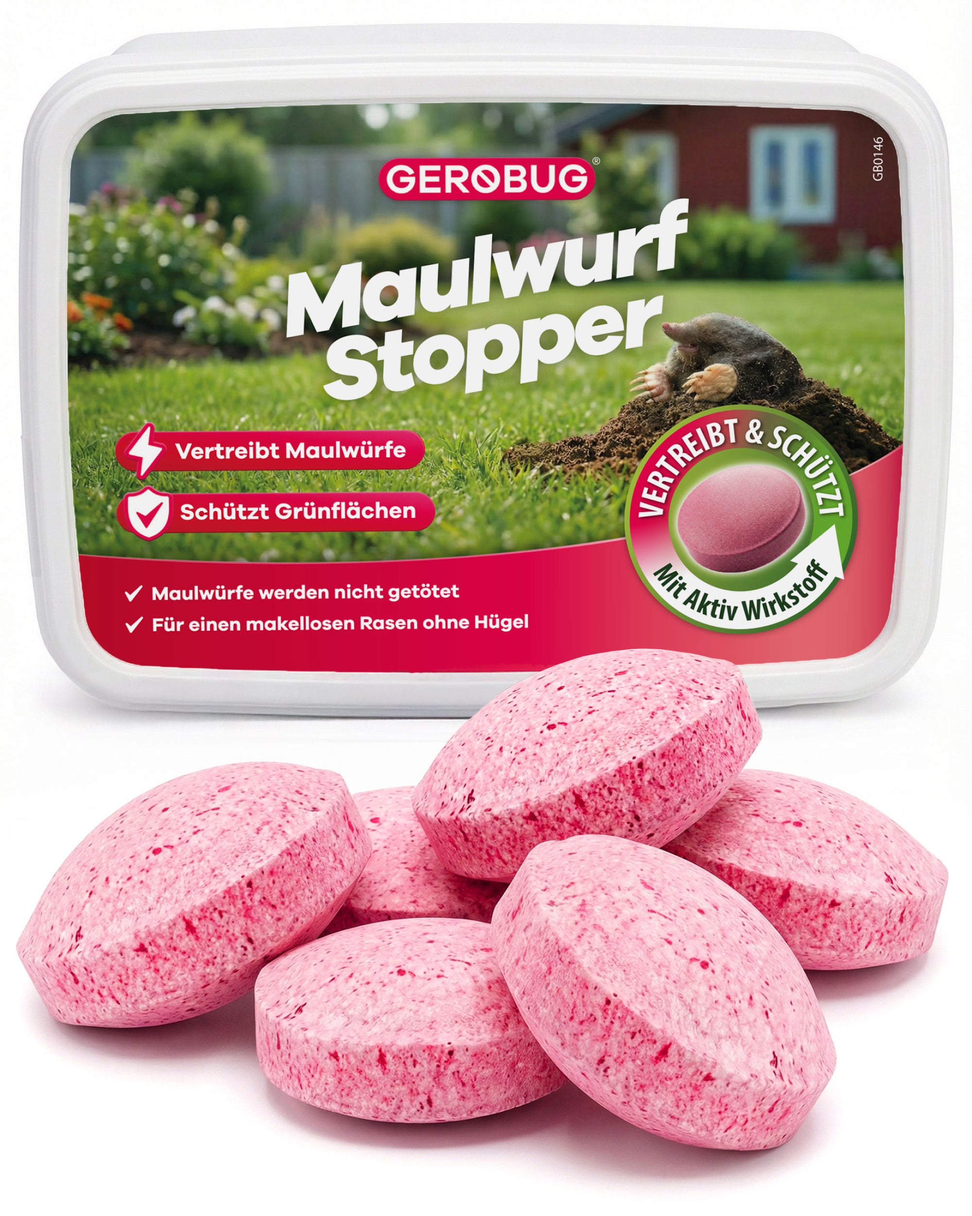 Maulwurf Stopper Tabs