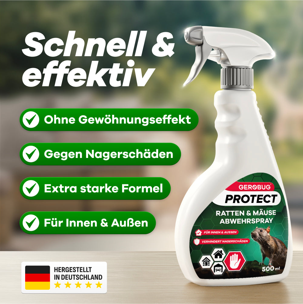 Ratten & Mäuse Abwehrspray