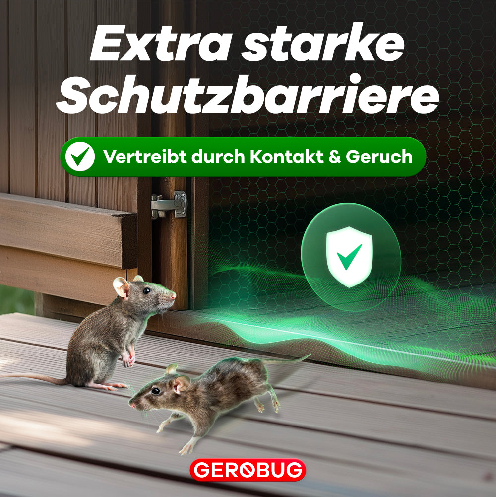 Schutz vertreibt Mäuse