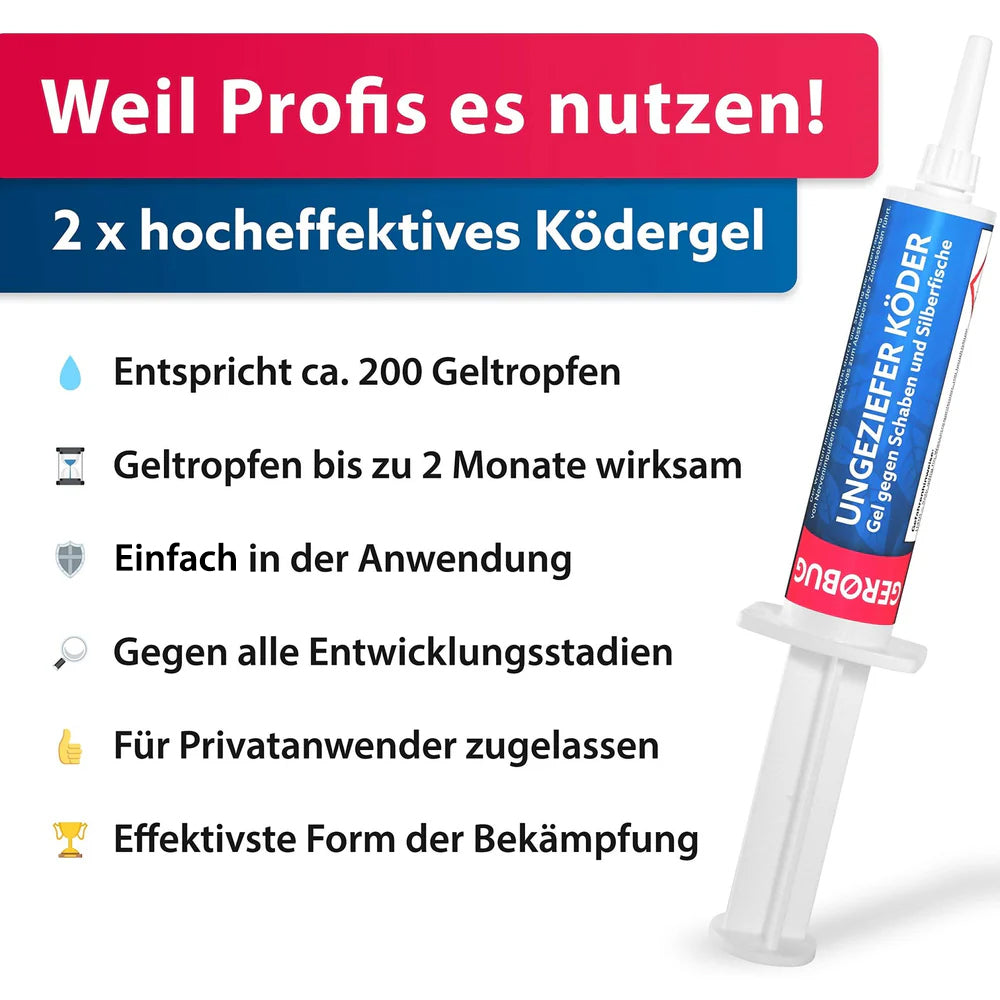Ungeziefer Köder-Gel - 20 g
