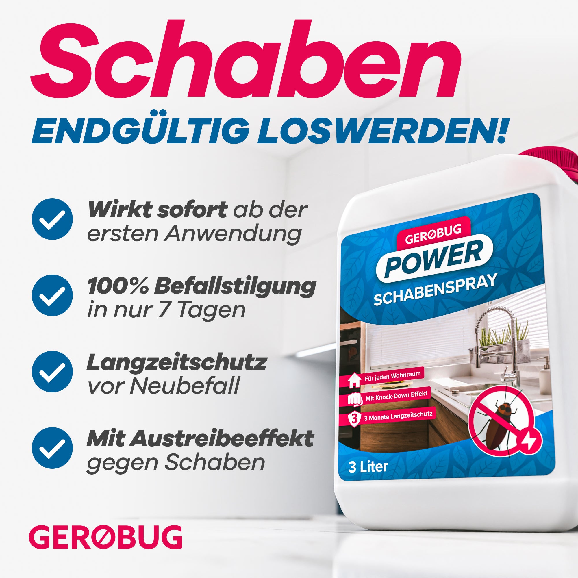 Gerobug Power Schabenspray 3L
