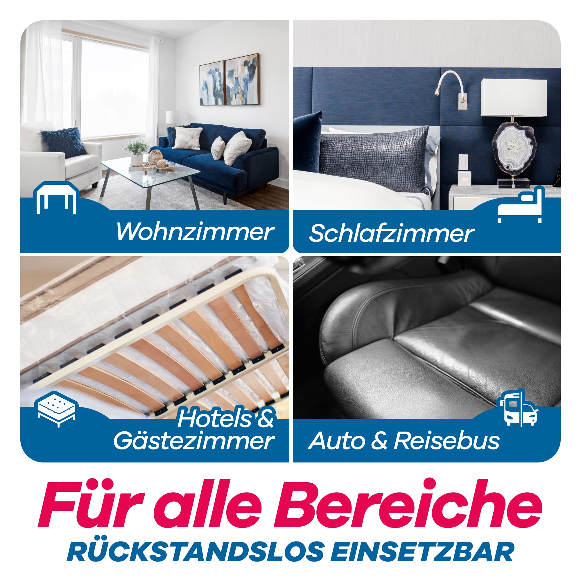 Bettwanzen-Vernebler Doppelpack für alle Bereiche