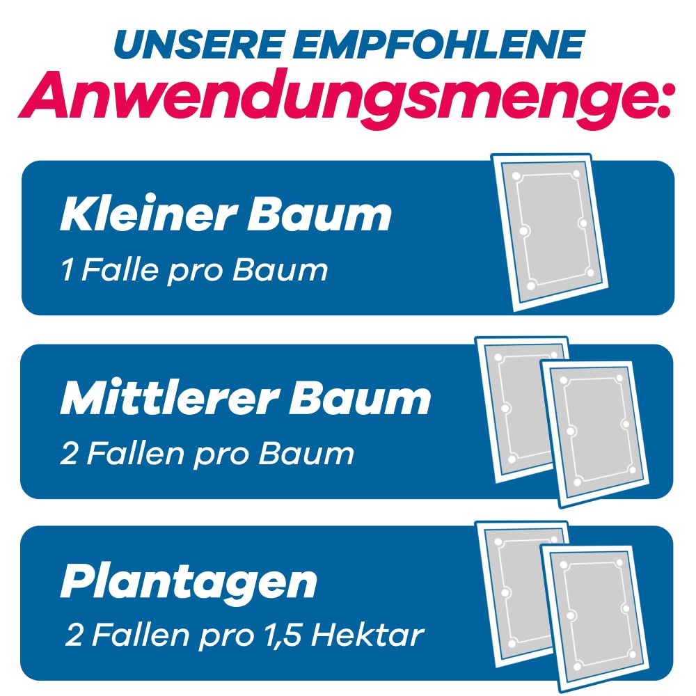 Pflaumenwickler-Pheromonfalle 2 Stk.