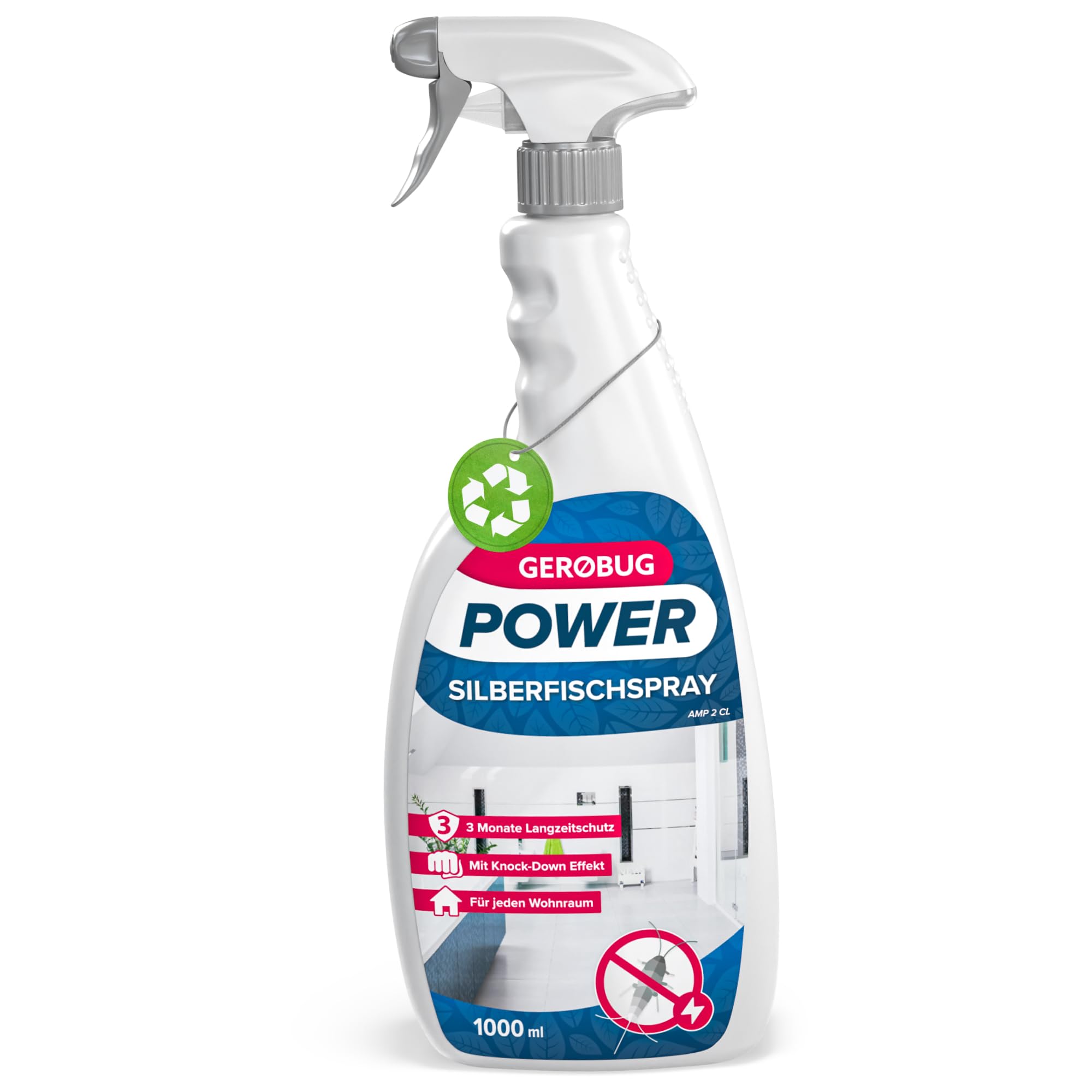 Silberfisch Spray 1000ml - GEROBUG