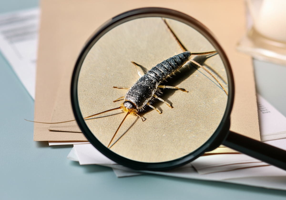 So schnell erkennst du Papierfischchen in wenigen Schritten