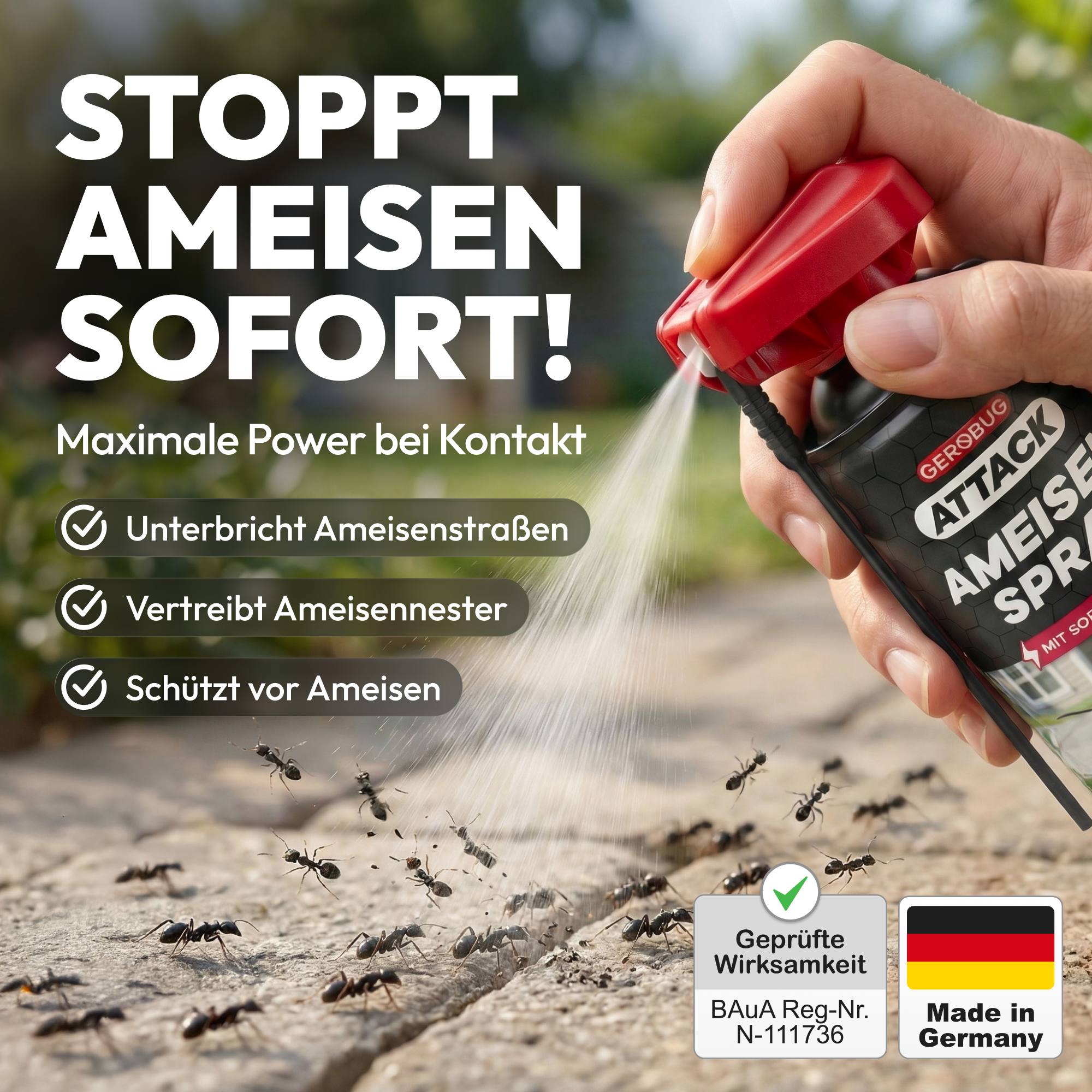 Attack Ameisen Spray