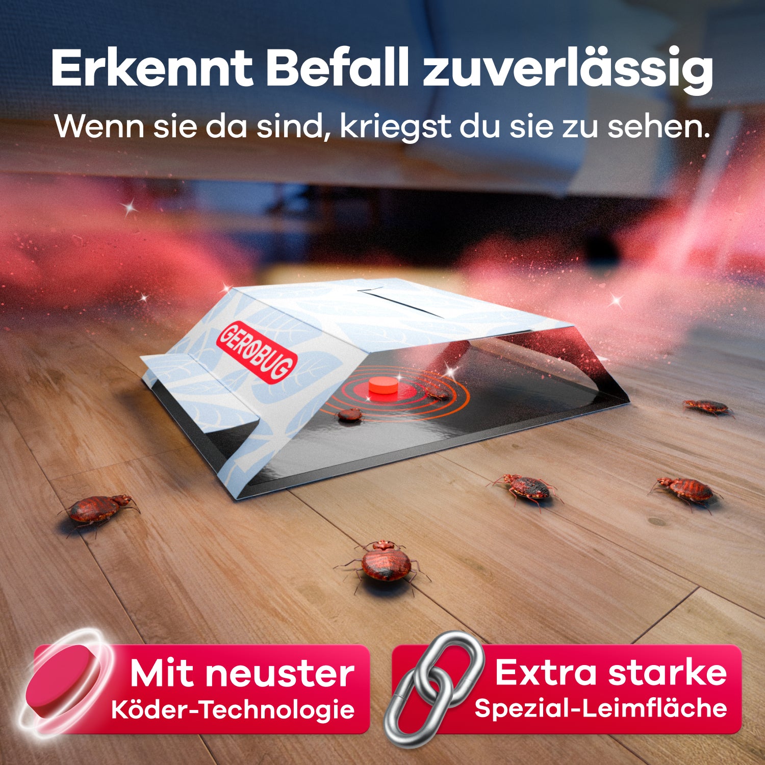 Bettwanzen-Falle