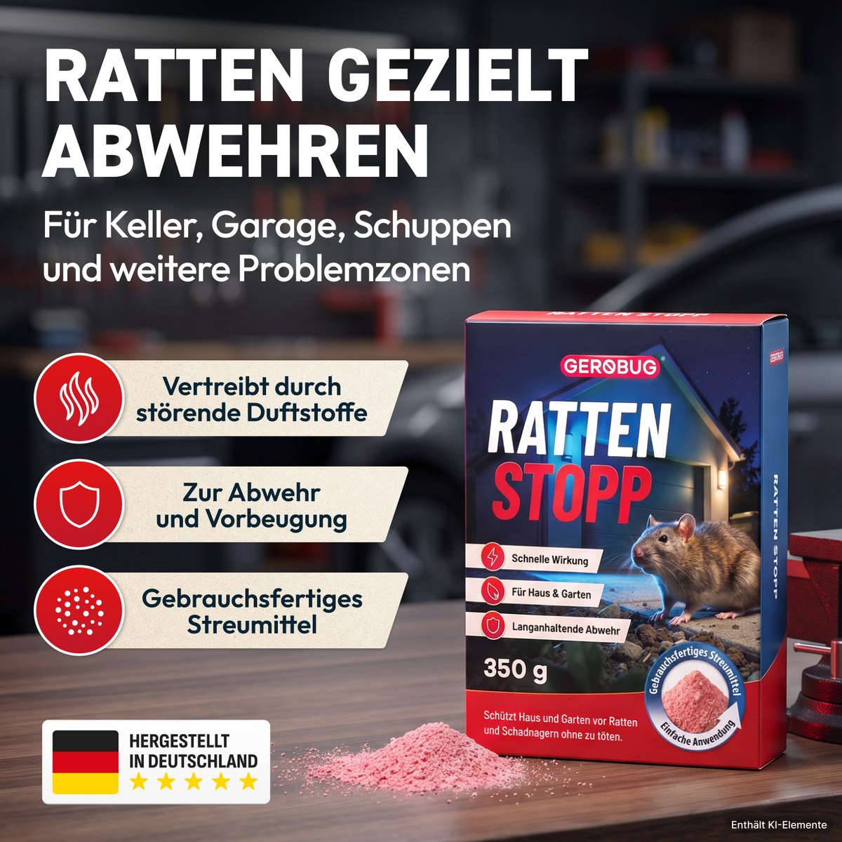 Ratten Stopp Granulat