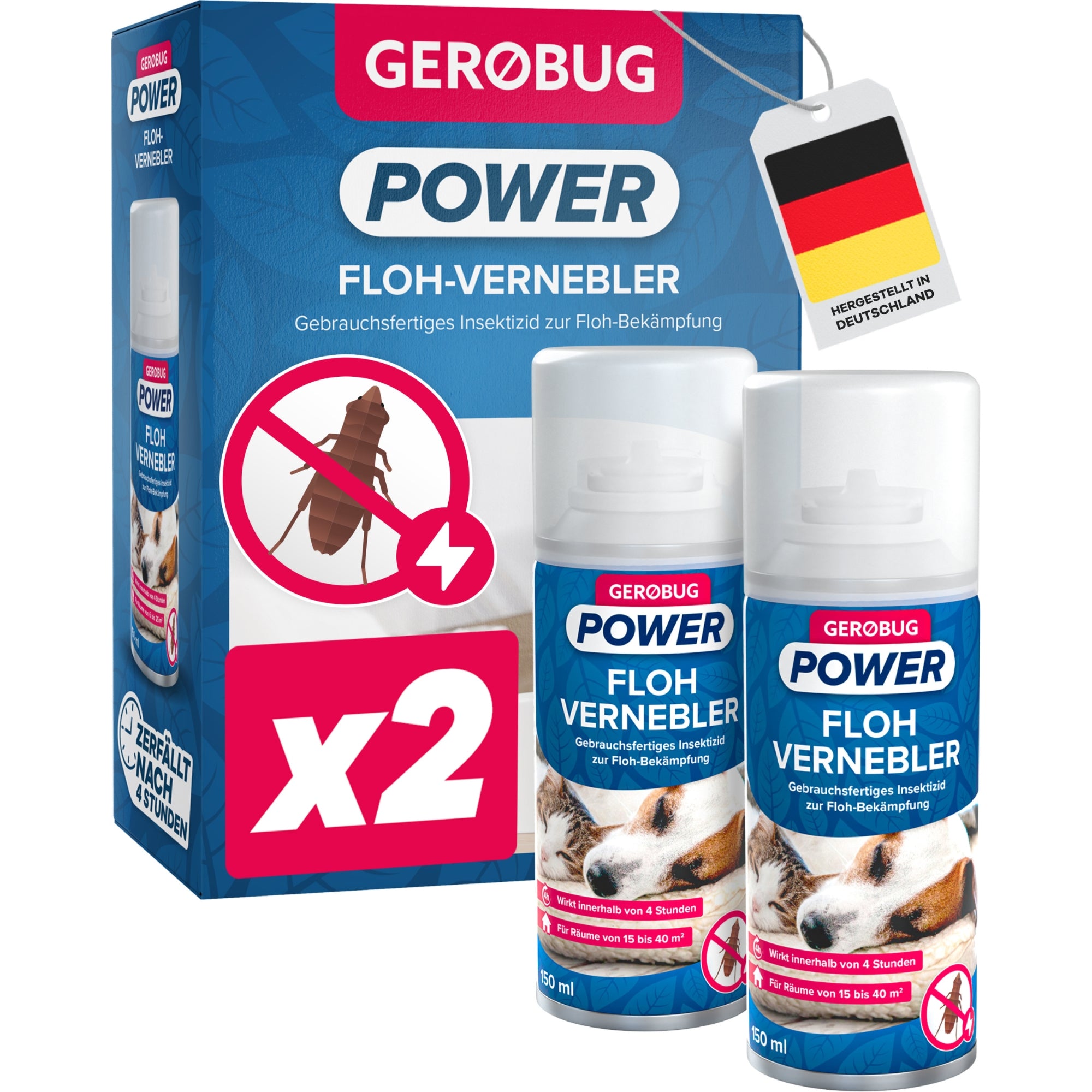 Floh-Vernebler Doppelpack